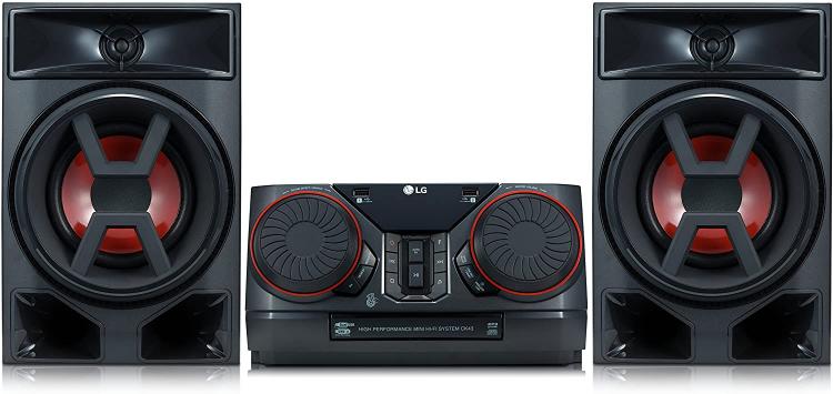 Lg Ck43 Mini-Hi-Fi-System mit CD-Player, Radio, Bluetooth, USB, Micro SD Stereo