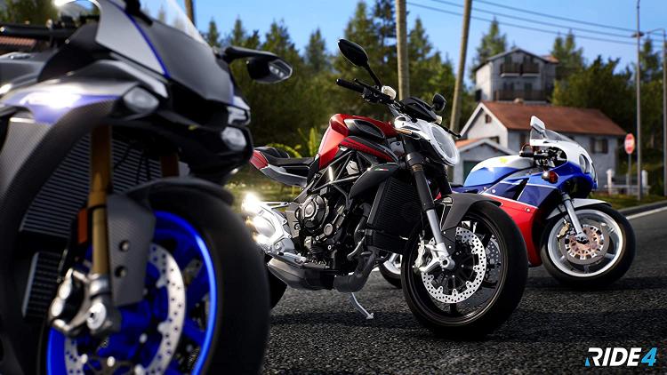 Ride 4 Ps4 Videospiel Offizielles Straßenmotorrad Eu Italienisch Motogp Naked Ps5 Upgr