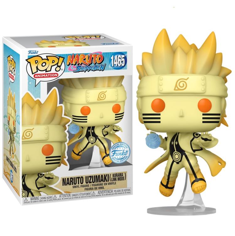 Funko Pop! Animation Naruto Shippuden - (1465) Naruto Kurama Link Mode Special