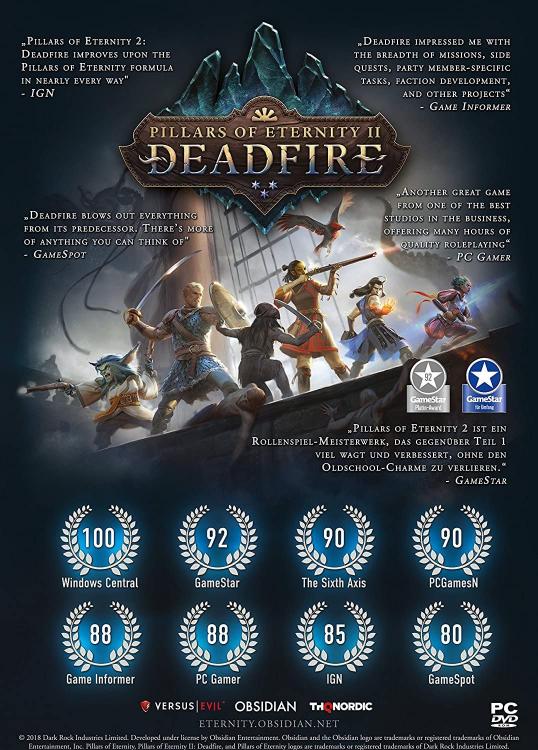 Pillars Of Eternity II: Deadfire – Ultimate Edition PS4 Spiel Deutsch Neu