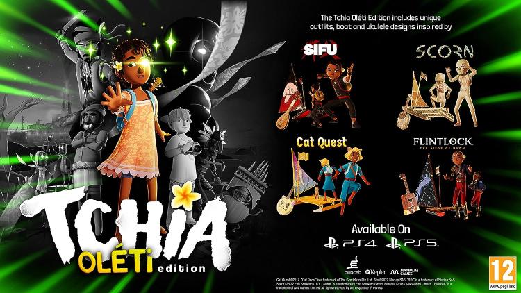 Tchia Oleti Edition PS4 Spiel Deutsch Playstation 4 Videospiel Neu