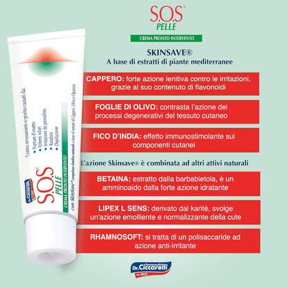 S.O.S Dr. Ciccarelli Pronto Intervento Creme 25ml Made in Italy Dermatologisch