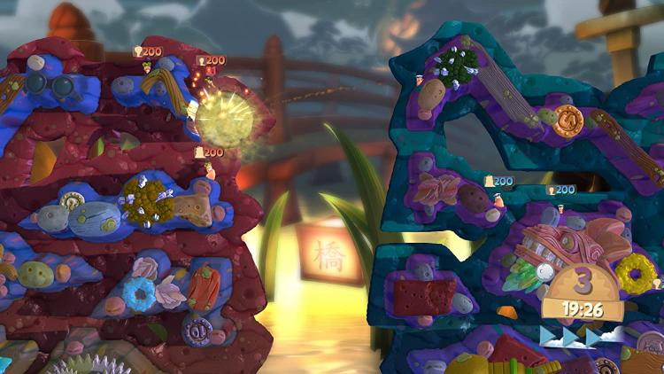 Worms Battlegrounds PS4 Spiel Playstation 4 Deutsch Videospiel Lemmings Ninja