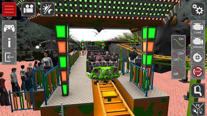 Theme Park Simulator PS4 Videospiel Freizeitpark-Simulator Playstation 4 Neu