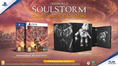 Oddworld: Soulstorm Day One Special Steelbook Edition PS5 Spiel Italienisch