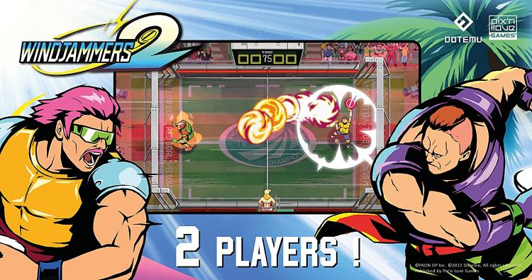 Windjammers 2 Nintendo Switch Spiel Italienisch Versiegelt Videospiel Eu Neu