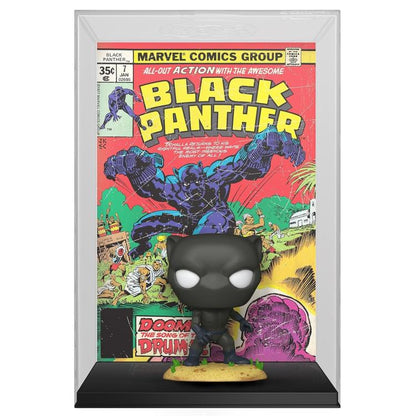 Funko Pop! Comic Cover - Marvel (18) Black Panther Vinylfigur 9cm Sammelfigur