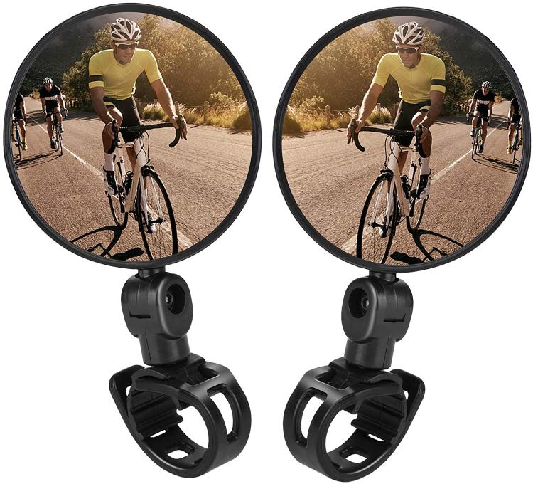 2 Stück Fahrradrückspiegel, sphärisch, für Lenker Xc1626