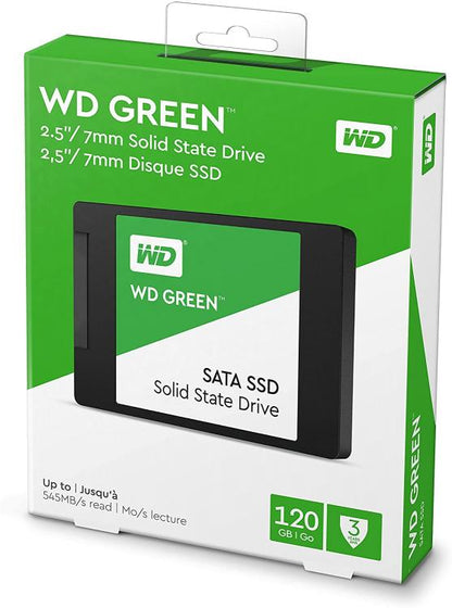 Solid State Festplatte SSD Western Digital Green 120 GB SATA WDS120G2G0A HDD WD
