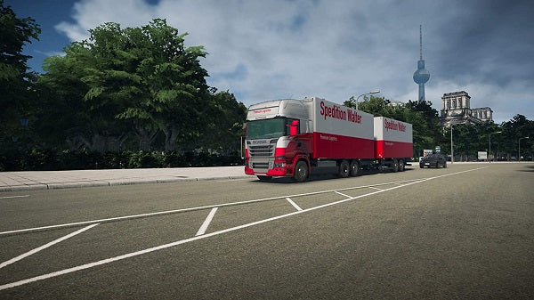 On The Road Truck Simulator PS4 Videospiel Playstation 4 LKW Simulator Ita