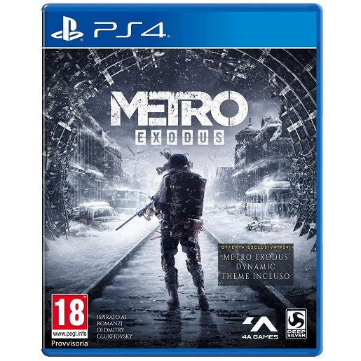 Metro Exodus PS4 Day One Edition Videospiel Deutsch Playstation 4 Spiel Neu