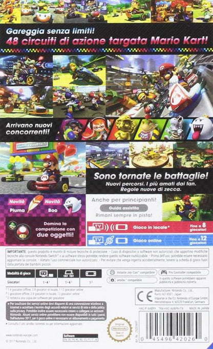 Mario Kart 8 Deluxe Nintendo Switch Videospiel Deutsch Spiel Neu Versiegelt