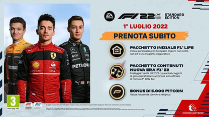 F1 2022 Standard Edition Xbox Series X Italiano Gioco Ufficiale Fia Formula Uno