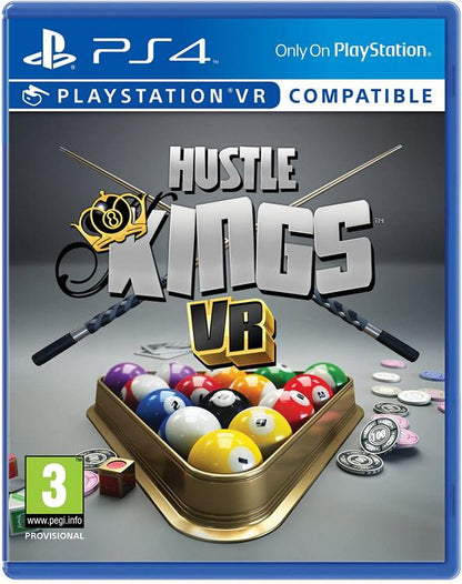 Hustle Kings PlayStation 4 VR Kompatibel Spiel Neu PS4 Videospiel Versiegelt