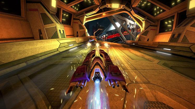 Wipeout Omega Collection PS4 Video Game Italian Playstation 4 Game VR Viewer