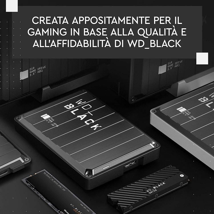 Western Digital Ssd Interno Gaming 2Tb Sn750 M.2 Wd Black Pcie Nvme 3.0