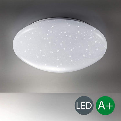 LED-Deckenleuchte 15W Rund Sternenhimmel-Effekt Glitzer Kronleuchter