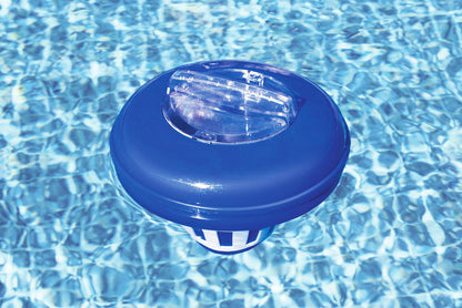 Dispenser cloro galleggiante 16,5 cm regolabile pastiglie