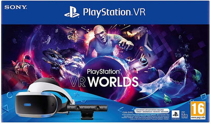 Playstation VR - MK5 Headset PS4 Sony PlayStation 4 + Camera + VR Worlds 3D HDR
