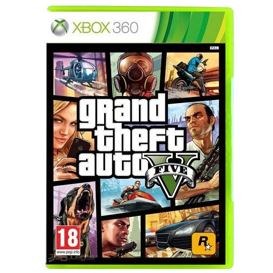Gta 5 Xbox 360 Grand Theft Auto Videospiel Xbox Neu EU Italienisch Gta V