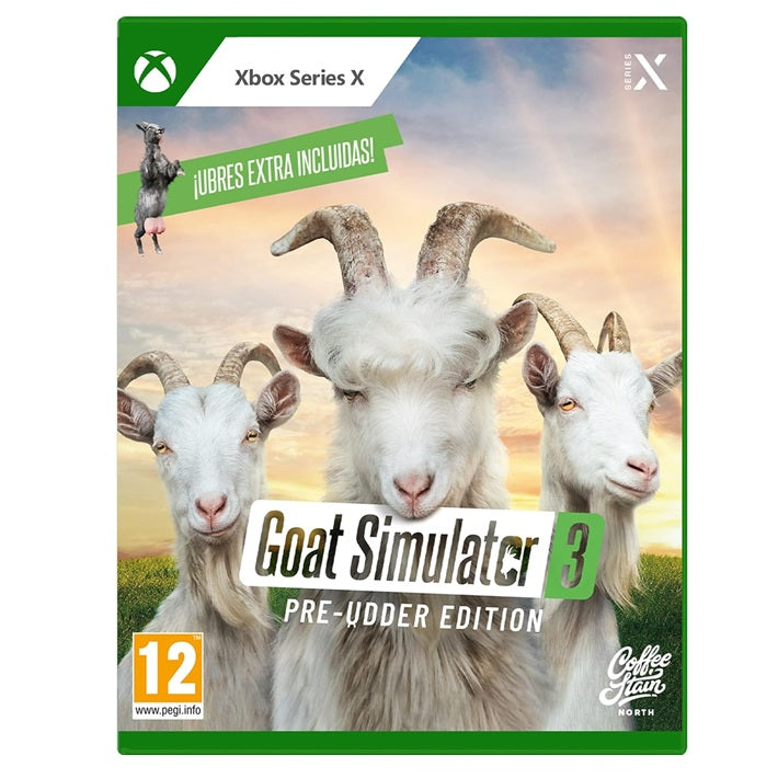 Goat Simulator 3 Pre-Udder Edition Xbox Series X Italienisches Spiel Neu