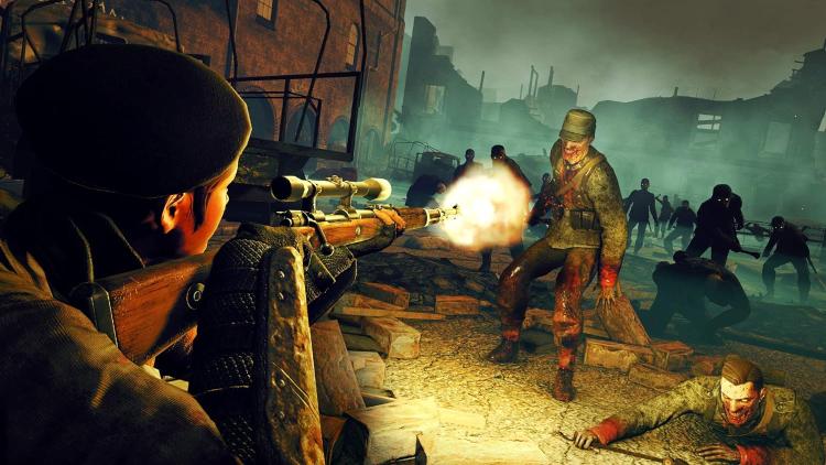 Zombie Army Trilogy Nintendo Switch Spiel Italienisch Videospiel Sniper Elite Neu