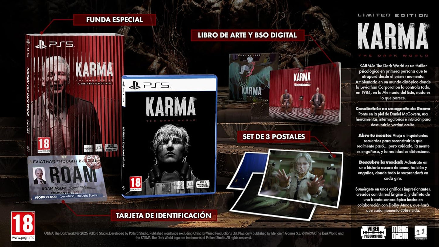 Karma: The Dark World - Limited Edition PS5 Playstation 5 Spiel Neu OVP EUR