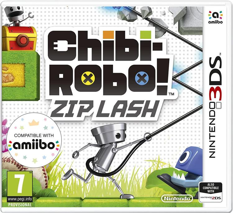 CHIBI-ROBO! ZIP LASH NINTENDO 3DS 2DS NEUES ITALIENISCHES SPIEL VERSCHWEISST VIDEOSPIEL