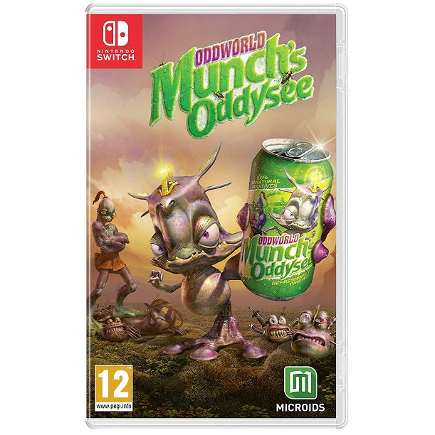 Oddworld Munch's Oddysee Nintendo Switch Spiel Italienisch EU Neu Abe's Oddysee