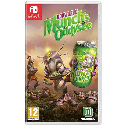Oddworld Munch's Oddysee Nintendo Switch Spiel Italienisch EU Neu Abe's Oddysee