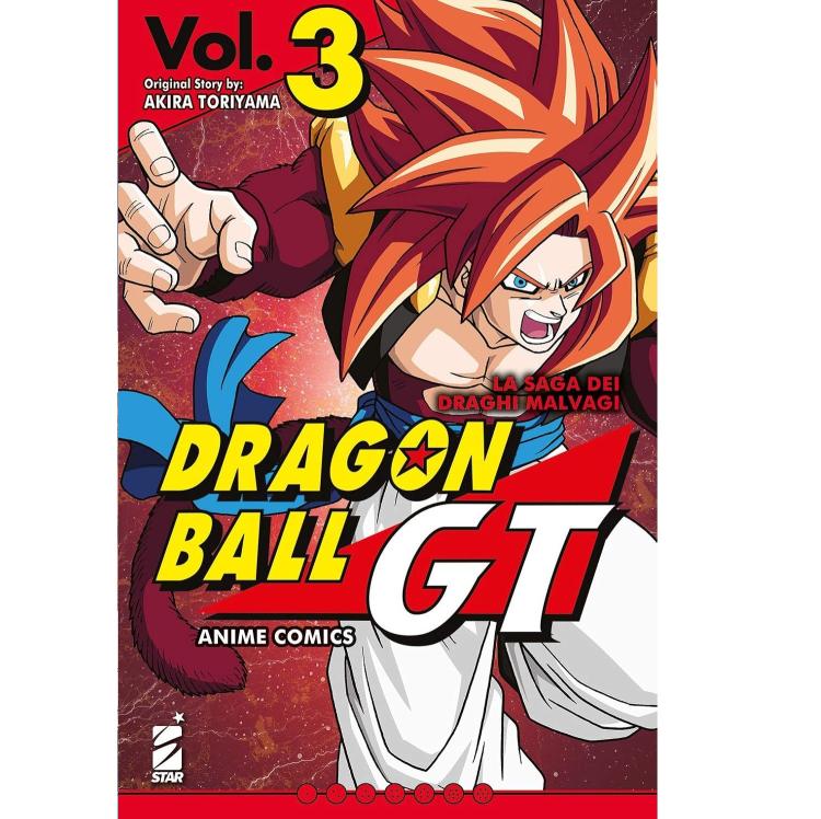 Fumetto: Dragon Ball Gt. Anime Comics (Vol. 3) Shonen Manga Di Akira Toriyama