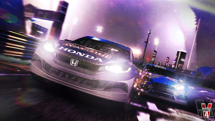 V-Rally 4 PS4 Spiel Italienisch Playstation 4 Videospiel Rallye Rennen Upgrade PS5