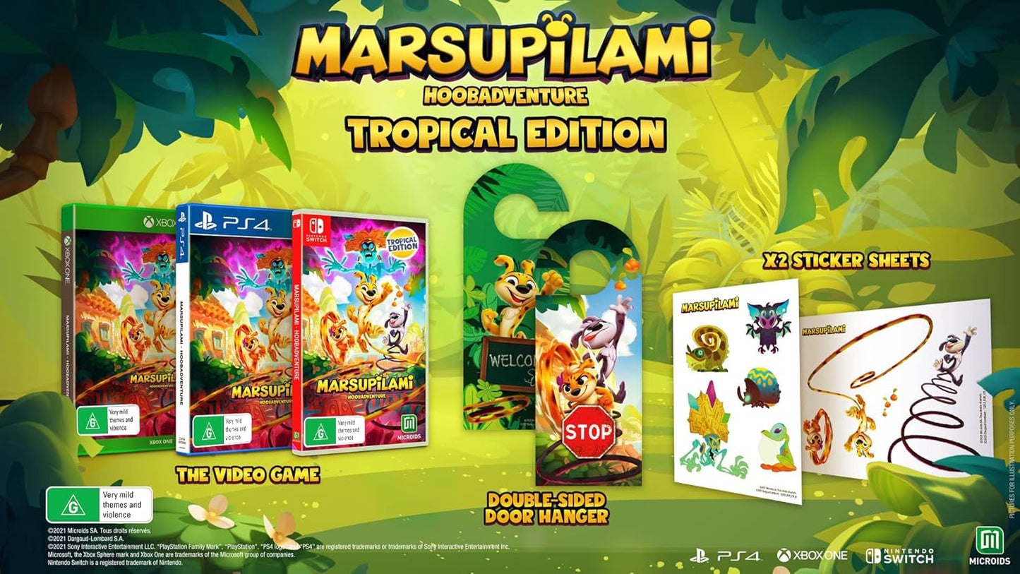 Marsupilami Hoobadventure Tropical Edition Ps4 Italienisch Eu Spiel Playstation 4