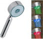 Color-Changing LED Shower Head 3 Hues Chromotherapy Hand Shower Bathroom 52201
