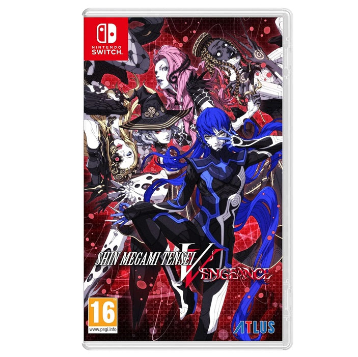 Shin Megami Tensei V Vengeance Launch Edition Steelbook Nintendo Switch IT