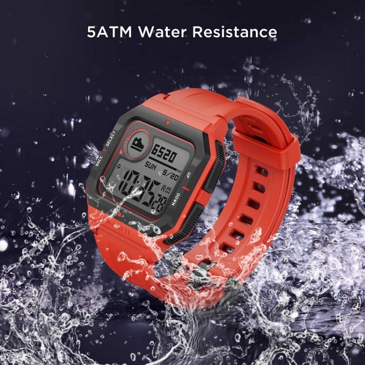 Smartwatch Amazfit Neo Fitness Sport Digitalanzeige Wasserdicht Rot
