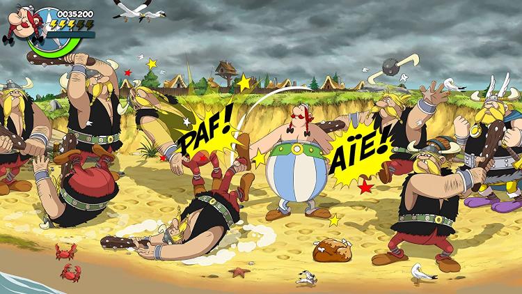 Asterix & Obelix Slap Them All Limited Edition PS4 Videospiel Neu Italienisch