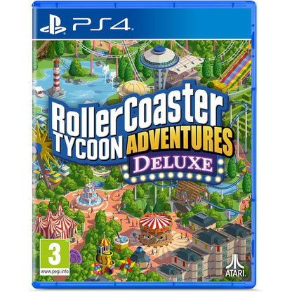 Roller Coaster Tycoon Adventures Deluxe PS4 Spiel Neu Versiegelt