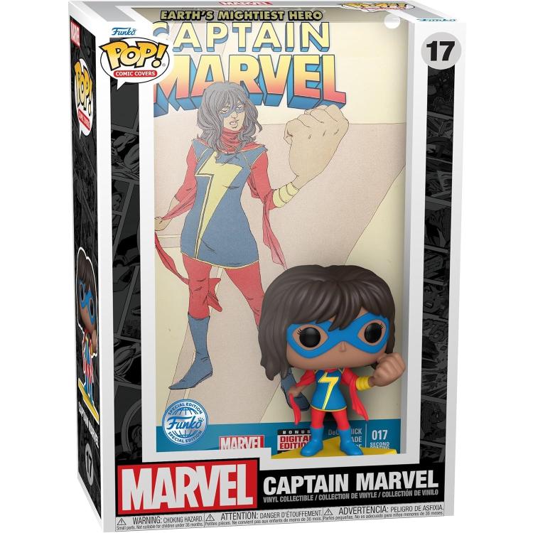 Funko Pop! Comic Cover – Marvel (17) Captain Marvel Special Edition Figur 9 cm