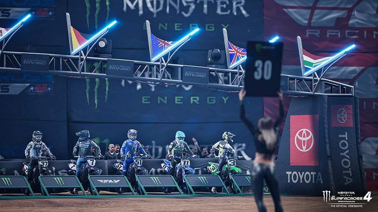 MONSTER ENERGY SUPERCROSS 4 EU PS5 VIDEOSPIEL ITALIENISCH PLAYSTATION 5 NEU