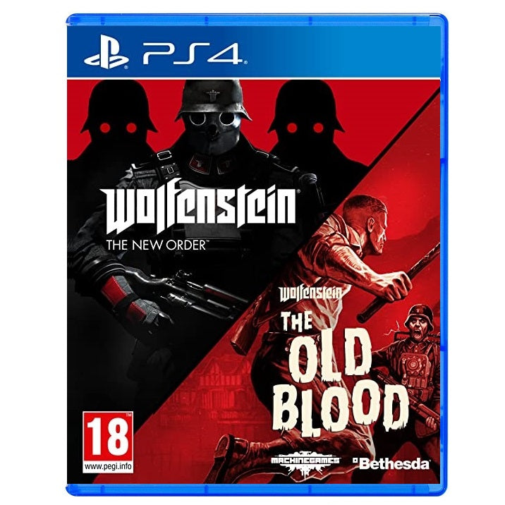 Wolfenstein Double Pack The New Order + Old Blood PS4 Deutsch EU Playstation 4
