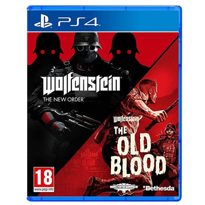 Wolfenstein Double Pack The New Order + Old Blood PS4 Deutsch EU Playstation 4