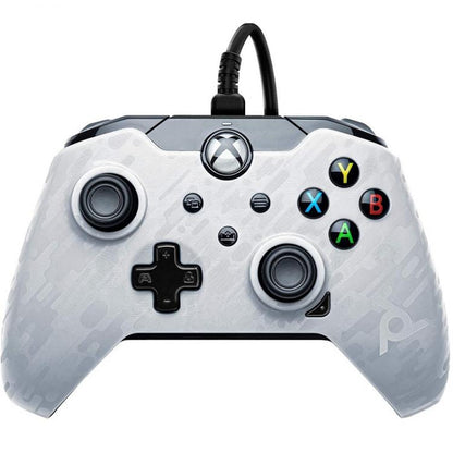 CONTROLLER PDP XBOX SERIES X / XBOX ONE OFFIZIELLER KABELGEBUNDENER PAD JOYPAD WHITE CAMO