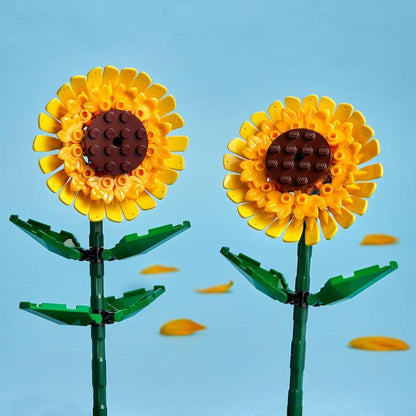 Lego -Creator Sonnenblumen Zierblumen 40524 Hausdekoration Bau 25Cm