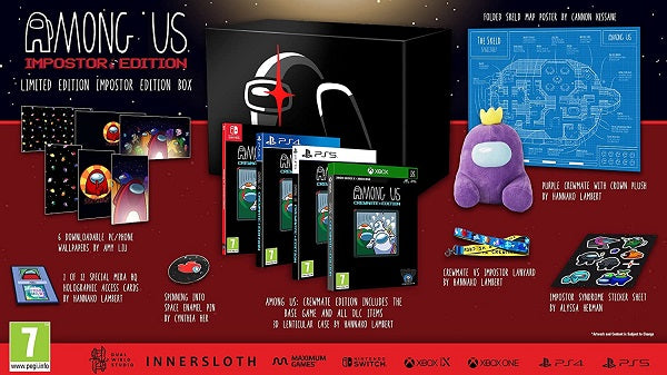 AMONG US IMPOSTOR EDITION LIMITED EDITION NINTENDO SWITCH VIDEOSPIEL DEUTSCH