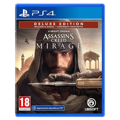Assassin's Creed Mirage Deluxe Edition PS4 Italienisches Spiel Playstation 4 Neu
