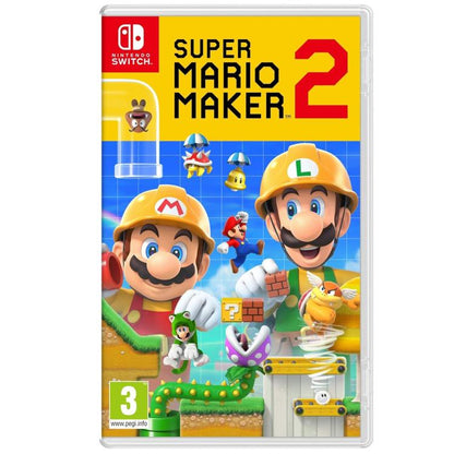 Super Mario Maker 2 Nintendo Switch Videospiel Deutsch Neues Spiel Versiegelt