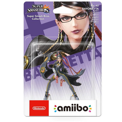 AMIIBO BAYONETTA SUPER SMASH BROS COLLECTION NR.62 FIGUR NINTENDO STATUE NEU