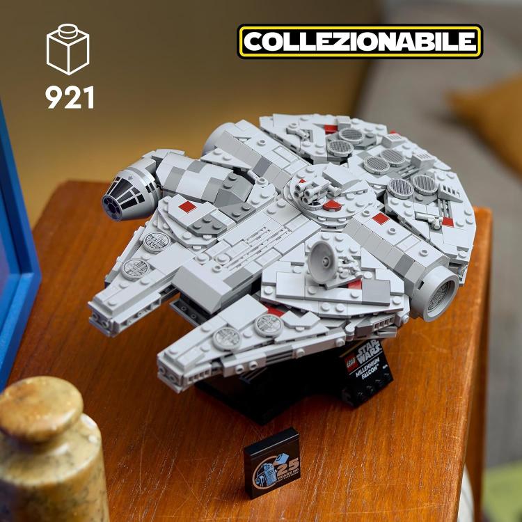 Lego - Star Wars 75375 (Millennium Falke) 921 Teile Disney - 25. Jubiläum 18+