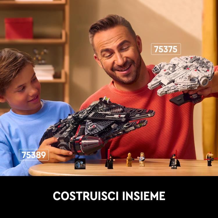 Lego - Star Wars 75375 (Millennium Falke) 921 Teile Disney - 25. Jubiläum 18+